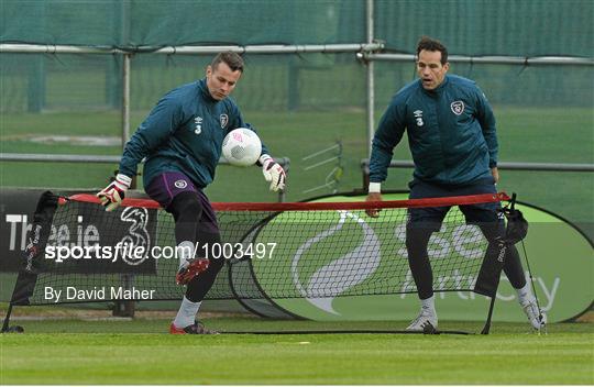 Republic of Ireland Squad Training Republic of Ireland Squad Training