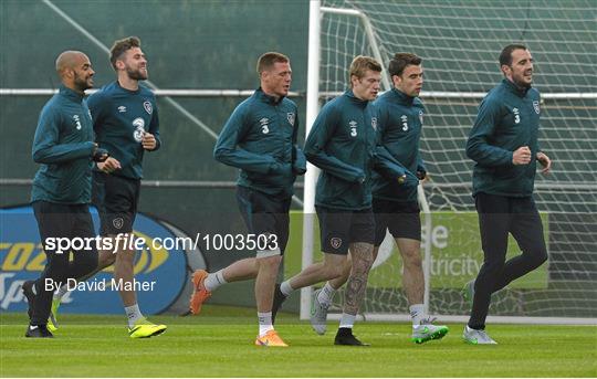 Republic of Ireland Squad Training Republic of Ireland Squad Training