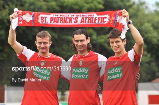St. Patrick's Athletic press conference