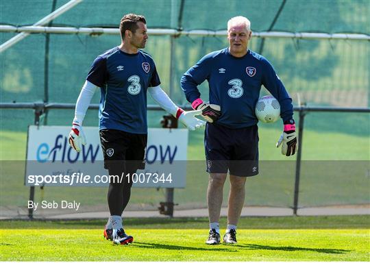 Republic of Ireland Squad Training Republic of Ireland Squad Training