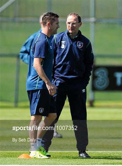 Republic of Ireland Squad Training Republic of Ireland Squad Training