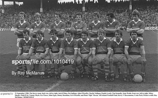 Kerry v Roscommon - All Ireland Football Championship Final Kerry v Roscommon - All Ireland Football Championship Final