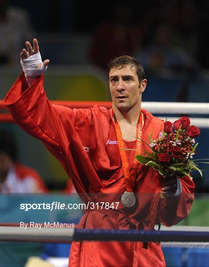 2008 Beijing Olympic Games - Boxing Sunday 24th Egan Medal