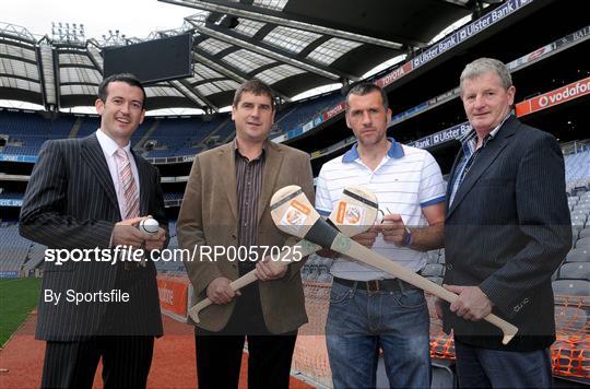GAA Stars Launch the 2008 Meteor Kilmacud Crokes All-Ireland Hurling Sevens