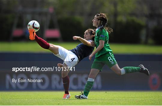 Republic of Ireland v France - UEFA European Women's Under-17 Championship Finals Group B