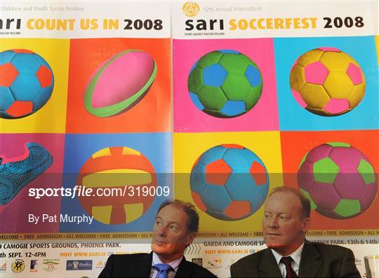 Launch of SARI Soccerfest and Count Us In Festival 2008