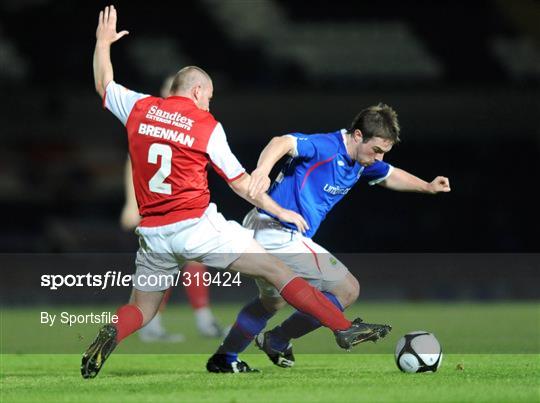 Linfield v St. Patrick's Athletic - Setanta Cup Group Two