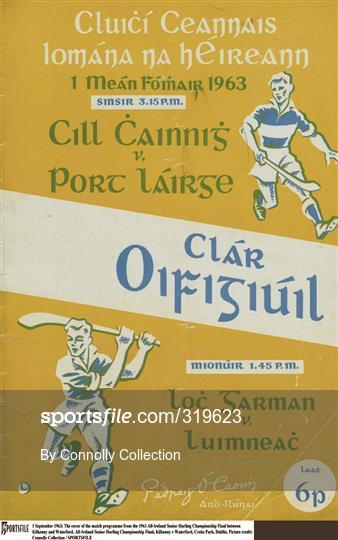 Kilkenny v Waterford - 1963 All-Ireland Hurling Final Kilkenny v Waterford - 1963 All-Ireland Hurling Final