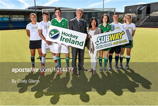 SUBWAY® Stores & Hockey Ireland Sponsorship Announcement