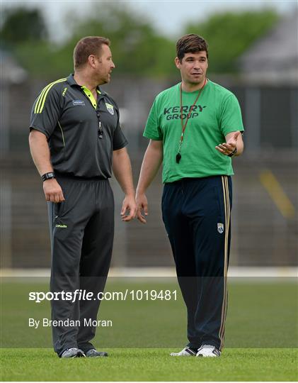 Kerry Football Squad Training and Press Conference