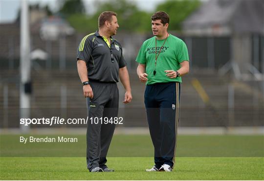 Kerry Football Squad Training and Press Conference