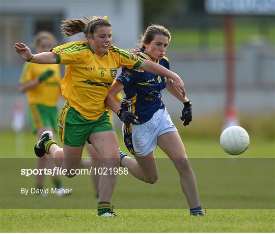 Donegal v Tipperary - All Ireland Ladies Football U14 'B' Championship