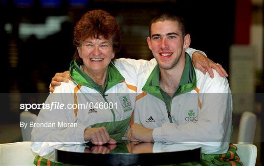 Irish Olympic Team departure to the Olympic Games in Sydney