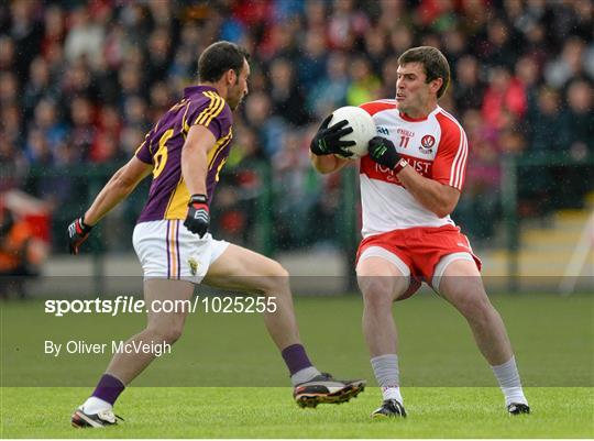 Derry v Wexford - GAA Football All-Ireland Senior Championship Round 2B