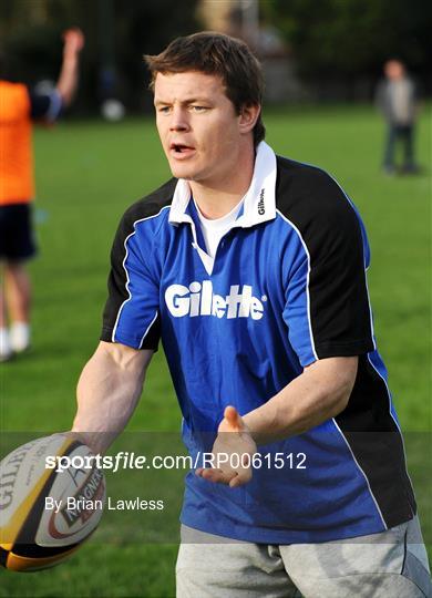Gillette Fusion Rugby Coaching Clinic with Brian O’Driscoll