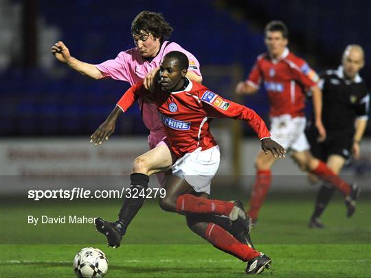 Shelbourne v Wexford Youths - eircom League First Division Shelbourne v Wexford Youths - eircom League First Division
