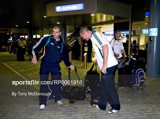 International Rules Squad arrive in Perth