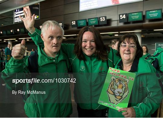 Team Ireland Depart for Special Olympics World Summer Games