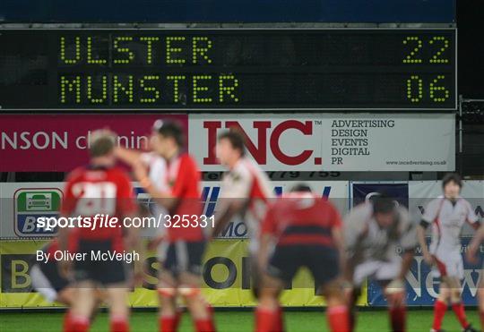 Ulster v Munster - Magners League