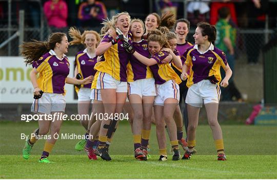 Leitrim v Wexford - All Ireland U16 C Ladies Football Championship Final