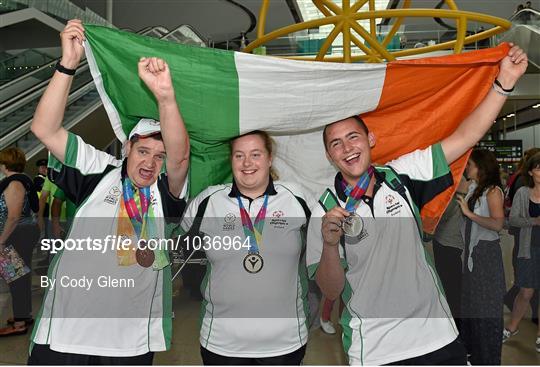 Team Ireland returns from the Special Olympics World Summer Games