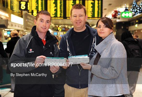 2008 GAA Football All-Stars Tour Sponsored by Vodafone Departure