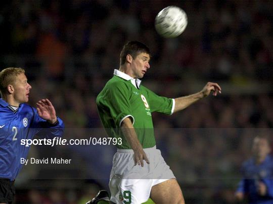 Republic of Ireland v Estonia - World Cup 2002 Qualification Group 2