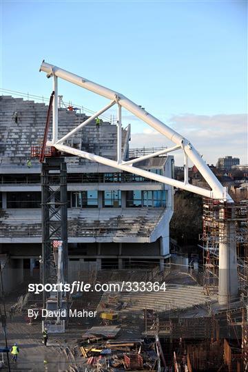 General Views of Lansdowne Road Re-Development