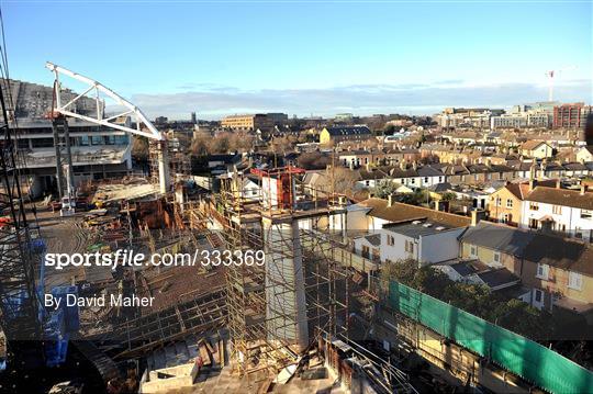 General Views of Lansdowne Road Re-Development