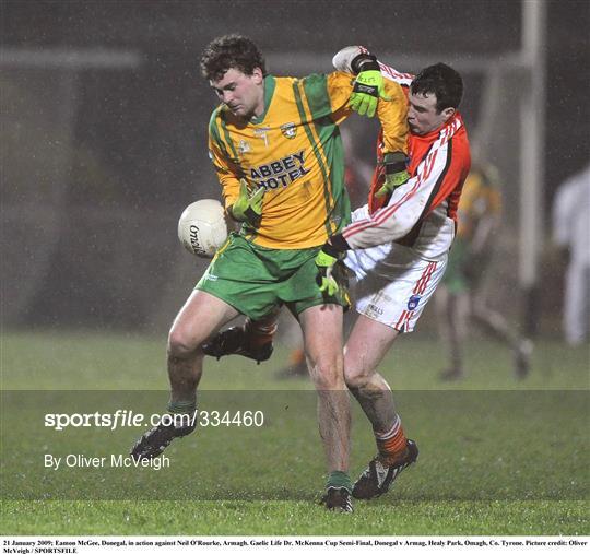 Donegal v Armagh  - Gaelic Life Dr. McKenna Cup Semi-Final