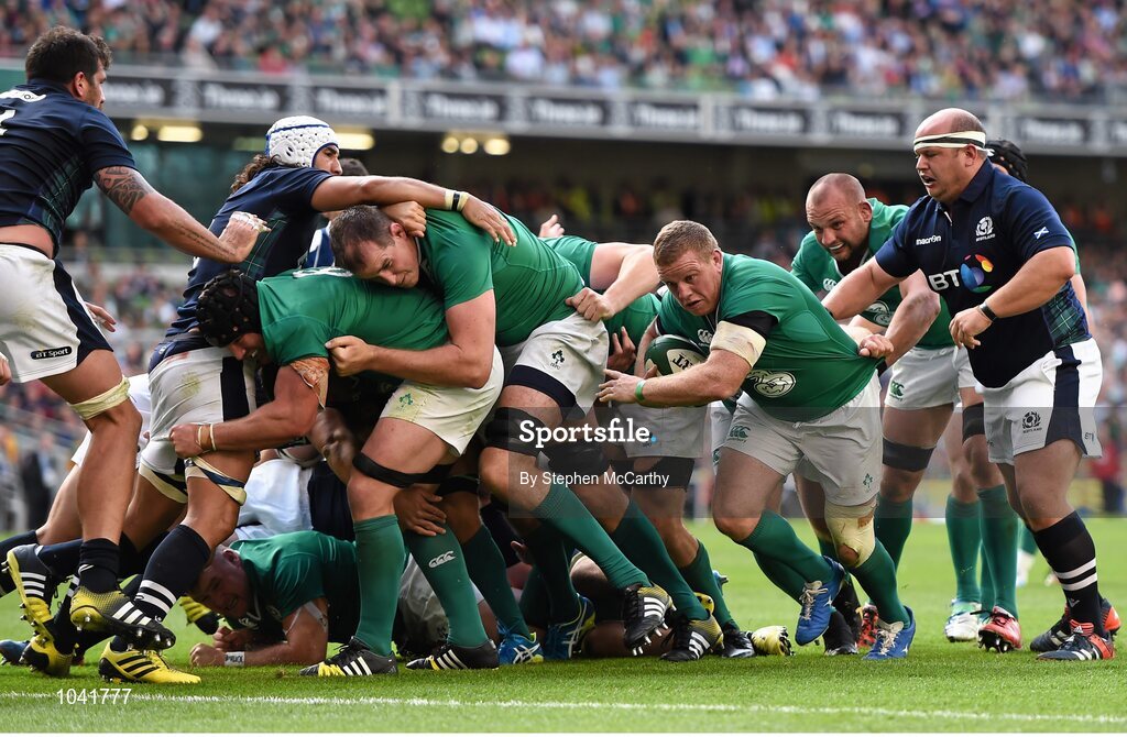 Sportsfile Ireland V Scotland Rugby World Cup Warm Up Match 1041777