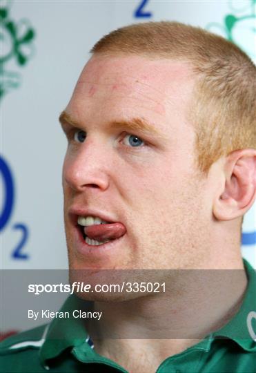 Ireland Rugby Press conference