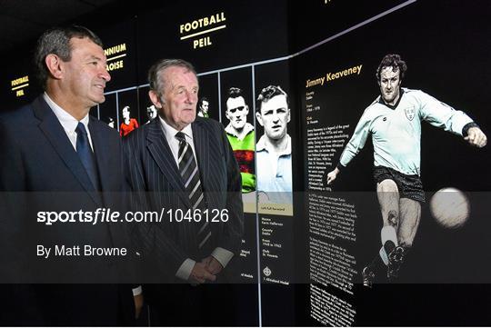 Announcement of two GAA legends into the GAA Museum Hall of Fame