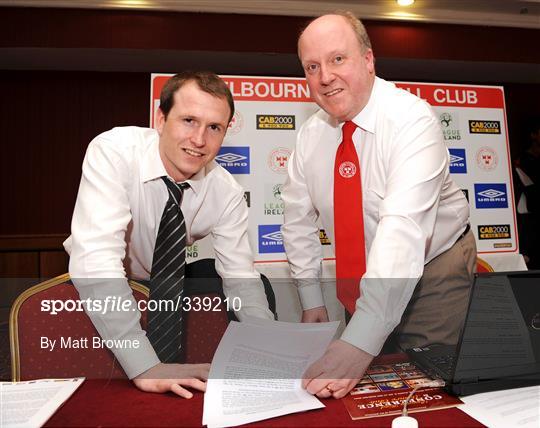 Shelbourne Football Club Press Briefing and Sponsors Launch