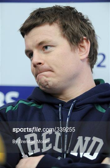 Ireland Rugby Squad Press Conference - Friday