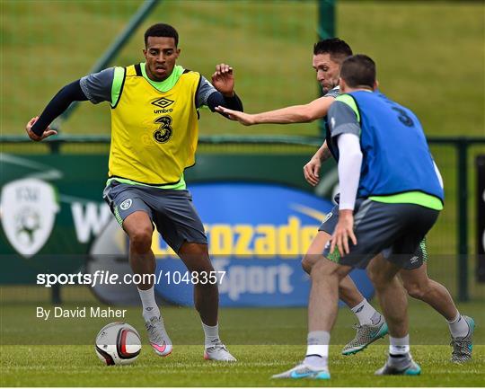 Republic of Ireland Squad Training Republic of Ireland Squad Training