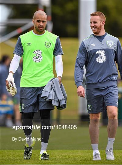 Republic of Ireland Squad Training Republic of Ireland Squad Training