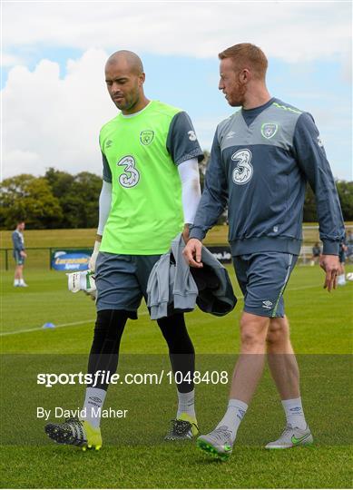 Republic of Ireland Squad Training Republic of Ireland Squad Training