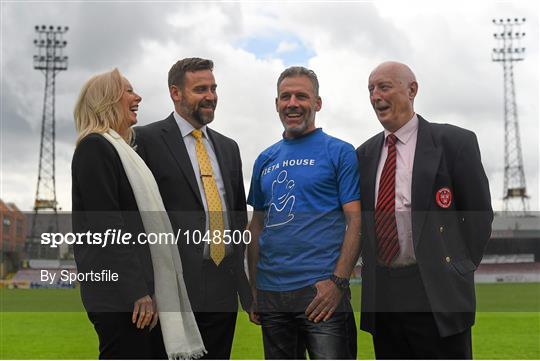 Press Conference in advance of Bohemian Legends v FAI International Masters Charity Match