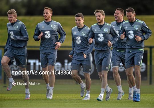 Republic of Ireland Squad Training Republic of Ireland Squad Training