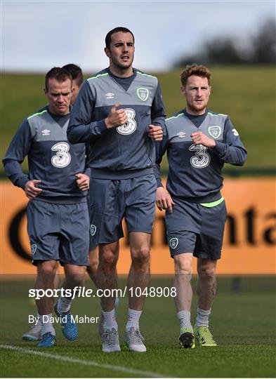 Republic of Ireland Squad Training Republic of Ireland Squad Training