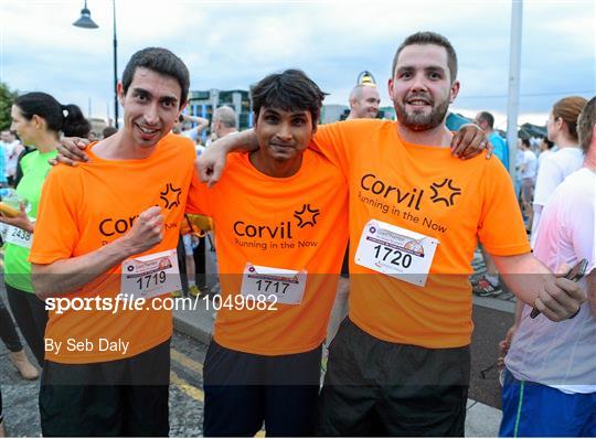Grant Thornton Corporate 5k Team Challenge 2015 - Docklands Dublin