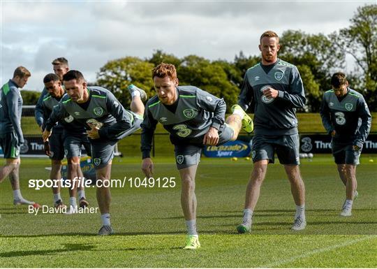 Republic of Ireland Squad Training Republic of Ireland Squad Training