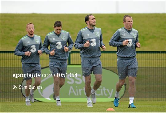 Republic of Ireland Squad Training Republic of Ireland Squad Training
