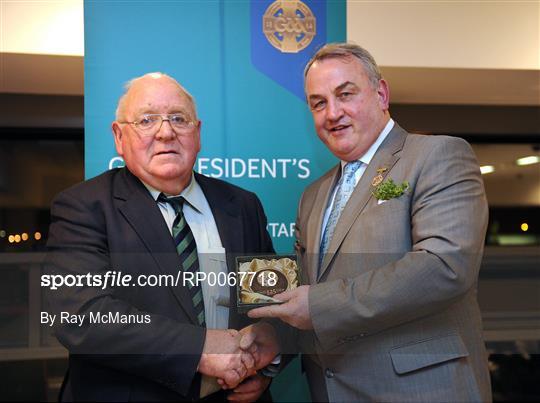 Presentation of the GAA President’s Awards