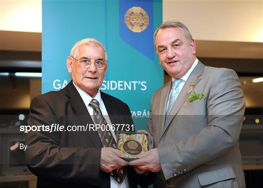 Presentation of the GAA President’s Awards