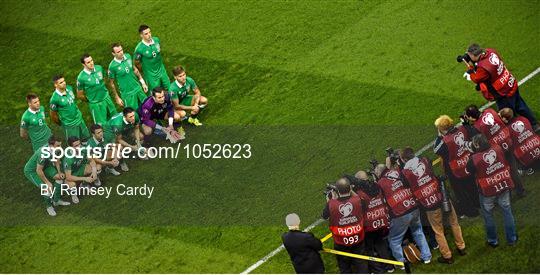 Republic of Ireland v Georgia - UEFA EURO 2016 Championship Qualifier, Group D Republic of Ireland v Georgia - UEFA EURO 2016 Championship Qualifier, Group D