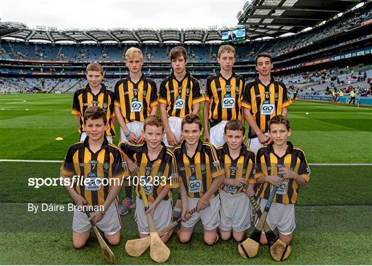 Cumann na mBunscoil INTO Respect Exhibition Go Games 2015 at Kilkenny v Galway - GAA Hurling All-Ireland Senior Championship Final Cumann na mBunscoil INTO Respect Exhibition Go Games 2015 at Kilkenny v Galway - GAA Hurling All-Ireland Senior Championship Final
