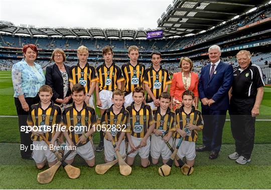 Cumann na mBunscoil INTO Respect Exhibition Go Games 2015 at Kilkenny v Galway - GAA Hurling All-Ireland Senior Championship Final