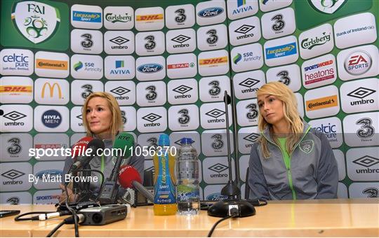 Press Conference Ahead of Republic of Ireland Women’s National Team’s EURO 2017 Opening Qualifier